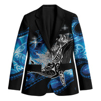 Maori Matariki Te Araroa Paikea Starry Blazer Tangaroa Whakatauki LT7 Unisex Black - Polynesian Pride