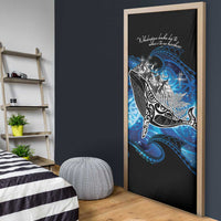 Maori Matariki Te Araroa Paikea Starry Door Cover Tangaroa Whakatauki LT7 - Polynesian Pride