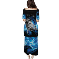 Maori Matariki Te Araroa Paikea Starry Family Matching Puletasi and Hawaiian Shirt Tangaroa Whakatauki