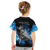 Maori Matariki Te Araroa Paikea Starry Kid T Shirt Tangaroa Whakatauki LT7 - Polynesian Pride