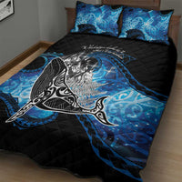 Maori Matariki Te Araroa Paikea Starry Quilt Bed Set Tangaroa Whakatauki LT7 - Polynesian Pride