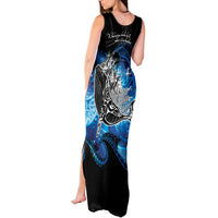Maori Matariki Te Araroa Paikea Starry Tank Maxi Dress Tangaroa Whakatauki LT7 - Polynesian Pride