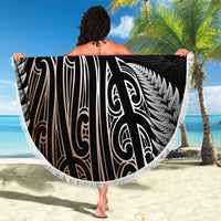 Aotearoa Maori - Australia Indigenous Beach Blanket Koiri Whakairo Mix Aboriginal Art LT7 - Polynesian Pride