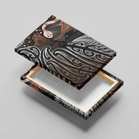 Aotearoa Maori - Australia Indigenous Canvas Wall Art Koiri Whakairo Mix Aboriginal Art LT7 - Polynesian Pride