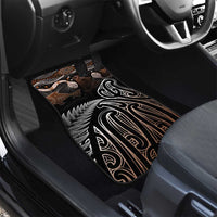 Aotearoa Maori - Australia Indigenous Car Mats Koiri Whakairo Mix Aboriginal Art LT7 - Polynesian Pride