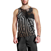 Aotearoa Maori - Australia Indigenous Men Tank Top Koiri Whakairo Mix Aboriginal Art LT7 - Polynesian Pride