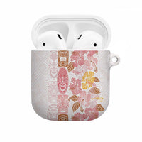 Christmas Aloha Hawaii Tiki AirPods Case Hibiscus Spring Colors - Polynesian Pride