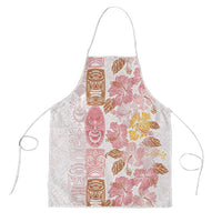 Christmas Aloha Hawaii Tiki Apron Hibiscus Spring Colors - Polynesian Pride