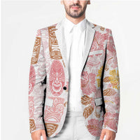 Christmas Aloha Hawaii Tiki Blazer Hibiscus Spring Colors - Polynesian Pride
