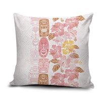 Christmas Aloha Hawaii Tiki Pillow Cover Hibiscus Spring Colors - Polynesian Pride