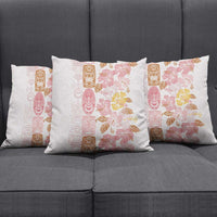 Christmas Aloha Hawaii Tiki Pillow Cover Hibiscus Spring Colors - Polynesian Pride