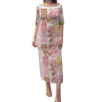 Christmas Aloha Hawaii Tiki Puletasi Hibiscus Spring Colors - Polynesian Pride