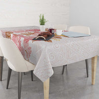 Christmas Aloha Hawaii Tiki Tablecloth Hibiscus Spring Colors LT7 - Polynesian Pride