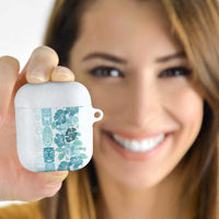 Christmas Aloha Hawaii Tiki AirPods Case Hibiscus Summer Colors LT7 - Polynesian Pride