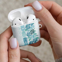 Christmas Aloha Hawaii Tiki AirPods Case Hibiscus Summer Colors LT7 - Polynesian Pride