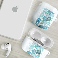 Christmas Aloha Hawaii Tiki AirPods Case Hibiscus Summer Colors LT7 - Polynesian Pride