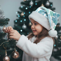 Christmas Aloha Hawaii Tiki Christmas Santa Hat Hibiscus Summer Colors - Polynesian Pride