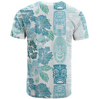 Christmas Aloha Hawaii Tiki T Shirt Hibiscus Summer Colors - Polynesian Pride