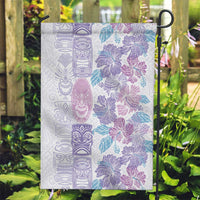 Christmas Aloha Hawaii Tiki Garden Flag Hibiscus Winter Colors - Polynesian Pride