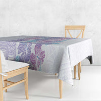 Christmas Aloha Hawaii Tiki Tablecloth Hibiscus Winter Colors LT7 - Polynesian Pride