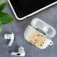 Christmas Aloha Hawaii Tiki AirPods Case Hibiscus Autumn Colors LT7 - Polynesian Pride