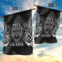 New Zealand Rugby Garden Flag 2023 World Cup Aotearoa Haka Face LT7 - Polynesian Pride