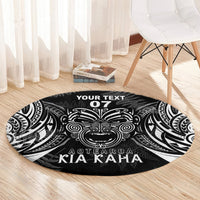 New Zealand Rugby Round Carpet 2023 World Cup Aotearoa Create History LT7 - Polynesian Pride