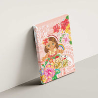 Aloha Hawaii Canvas Wall Art Kawaii Mele Kalikimaka - Pastel Fever LT7 - Polynesian Pride