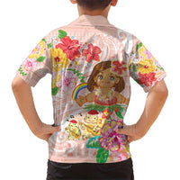 Aloha Hawaii Hawaiian Shirt Kawaii Mele Kalikimaka - Pastel Fever LT7 - Polynesian Pride