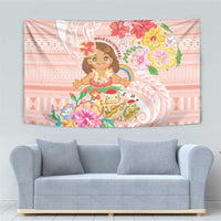 Aloha Hawaii Tapestry Kawaii Mele Kalikimaka - Pastel Fever