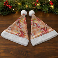 Orange Palaka Hawaii Aloha Christmas Santa Hat Koi Pond Mix Japanese Maple - Polynesian Pride