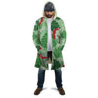 Lime Palaka Hawaii Aloha Cloak Koi Pond Mix Monstera - Polynesian Pride