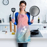 Aloha Hawaii Floral Tapa Apron Patchwork Pastel Candy LT7 - Polynesian Pride
