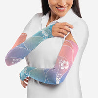 Aloha Hawaii Floral Tapa Arm Sleeves Patchwork Pastel Candy LT7 - Polynesian Pride