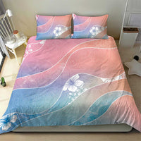 Aloha Hawaii Floral Tapa Bedding Set Patchwork Pastel Candy - Polynesian Pride