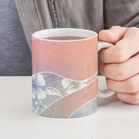 Aloha Hawaii Floral Tapa Ceramic Mug Patchwork Pastel Candy LT7 - Polynesian Pride