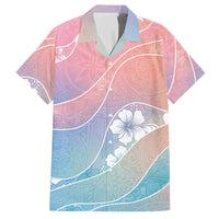 Aloha Hawaii Floral Tapa Hawaiian Shirt Patchwork Pastel Candy - Polynesian Pride