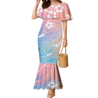 Aloha Hawaii Floral Tapa Mermaid Dress Patchwork Pastel Candy LT7 Women Pastel - Polynesian Pride
