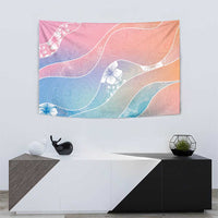 Aloha Hawaii Floral Tapa Tapestry Patchwork Pastel Candy - Polynesian Pride