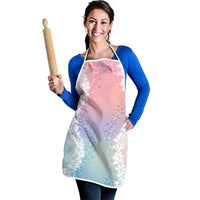 Hawaii Aloha Plumeria Lei Pastel Candy Palaka Apron LT7 - Polynesian Pride