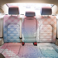 Hawaii Aloha Plumeria Lei Pastel Candy Palaka Back Car Seat Cover LT7 - Polynesian Pride