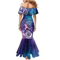 New Zealand Mother's Day Mermaid Dress Maori Hari Ra Mama LT7 - Polynesian Pride