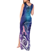 New Zealand Mother's Day Tank Maxi Dress Maori Hari Ra Mama LT7 - Polynesian Pride