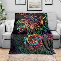 Hawaii Pride Blanket Rainbow Swirls LT7 - Polynesian Pride