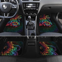 Hawaii Pride Car Mats Rainbow Swirls