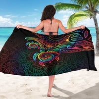 Hawaii Pride Sarong Rainbow Swirls