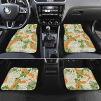 Aloha Festive Hawaii Car Mats Mokihana - Maile Leis in Muted Summer - Polynesian Pride