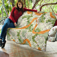 Aloha Festive Hawaii Quilt Mokihana - Maile Leis in Muted Summer - Polynesian Pride