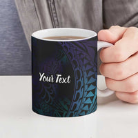 Polynesian Tala Manta Ray Ceramic Mug Nowhere You Could Go That I Won't Be With You LT7 - Polynesian Pride