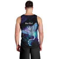 Polynesian Tala Manta Ray Men Tank Top Nowhere You Could Go That I Won't Be With You LT7 - Polynesian Pride